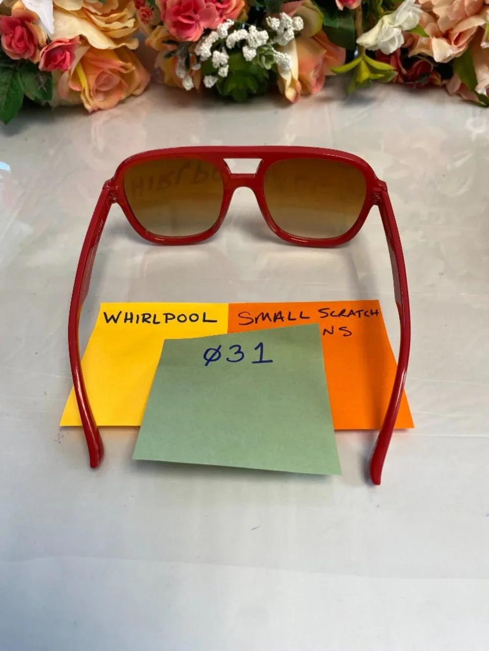 Aire sunglasses imperfect
